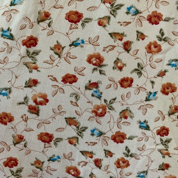 OLSENBOYE Ditsy rose print ruffles detail cottage women dress, M - Picture 4 of 13